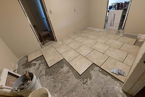 Tile Demolition & Laminate Flooring in Pasadena, TX